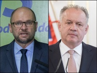 Richard Sulík a Andrej Kiska Richard Sulík a Andrej Kiska