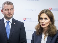 Peter Pellegrini a Andrea Kalavská