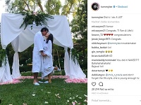 Tommy Lee zverejnil na instagrame takúto fotku. Nečudo, že mu všetci začali gratulovať k svadbe. 