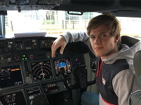 Martin Voštinár je budúci pilot.