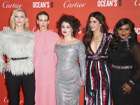 Cate Blanchett, Sarah Paulson, Helena Bonham Carter, Sandra Bullock a Mindy Kaling 