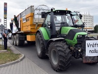 Protestná jazda farmárov. Protestná jazda farmárov.