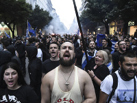V Solúne vypukli búrlivé demonštrácie proti dohode s Macedónskom