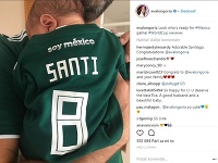Z týždňového synčeka herečky Evy Longorie je už futbalový fanúšik. 