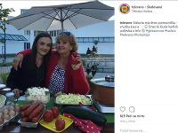 Gizka Oňová so svojou krásnou vnučkou Laurou boli variť v Teleráne.