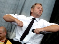 Na archívnej snímke frontman skupiny Vidiek Janko Kuric Na archívnej snímke frontman skupiny Vidiek Janko Kuric