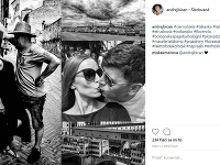 Andrej Bičan s priateľkou Michaelou a ich vášnivé bozky na verejnosti.