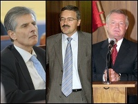 Peter Weiss, Pavol Hamžík a Jozef Migáš Peter Weiss, Pavol Hamžík a Jozef Migáš