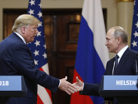 Donald Trump a Vladimir Putin Donald Trump a Vladimir Putin