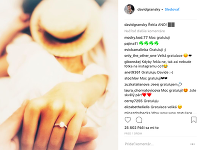 David Gránský sa na Instagrame pochválil, že požiadal svoju priateľku Nikolu o ruku.
