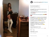Magdalena Frackowiak zásobuje internet sexi fotkami. 