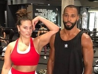 Ashley Graham s manželom Justinom Ashley Graham s manželom Justinom
