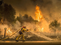 Lesné požiare v Kalifornii pripravili o život najmenej päť ľudí.
