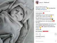 Silvia Križanová zverejnila tváričku svojho synčeka po dvoch mesiacoch - na kresbe. 