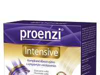 Proenzi Intensive je výživový doplnok, odporúčaná cena 27,90 € / 120 tabliet.