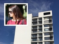 Bytovka, kde si Trošková kúpila luxusný mezonet. Bytovka, kde si Trošková kúpila luxusný mezonet.