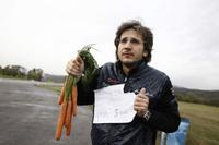 Juraj Mokrý predával mrkvu za 5 eur.