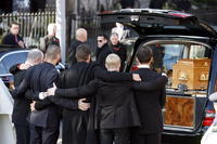 Pohreb Stephena Gatelyho v Dubline. 