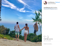 Maek Fašianf sa svojou novou priateľkou pochválil na Instagrame.