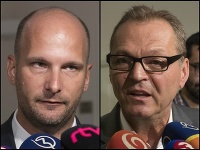 Grendel a šéf SIS Šafárik prehovorili po výbore o únose Grendel a šéf SIS Šafárik prehovorili po výbore o únose