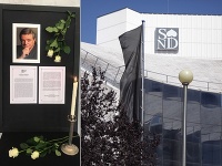 Dnes o 11-tej predpoludním odštartovala v novej budove Slovenského národného divadla posledná rozlúčka so zosnulým Stanom Dančiakom.