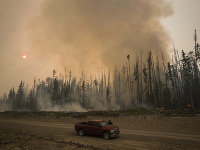 Masívne požiare v Britskej Kolumbii