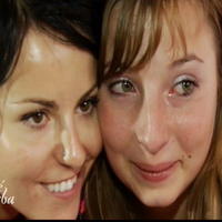 Katka Knechtová s Kristínou.