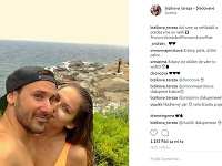 Tereza Bizíková pridala zaľúbenú fotku z dovolenky so svojím partnerom Marekom Fašiangom.