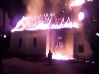 V Považskej Bystrici zhorela Kaplnka sv. Heleny.