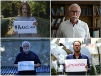 Táňa Pauhofová, Martin Šulík, Michal Havran a Pavol Šajgalík Táňa Pauhofová, Martin Šulík, Michal Havran a Pavol Šajgalík