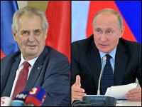 Miloš Zeman a Vladimir Putin Miloš Zeman a Vladimir Putin