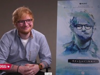 Ed Sheeran sa pri intímnych otázkach takto červenal a usmieval. 