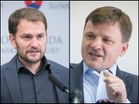 Igor Matovič a Alojz Hlina Igor Matovič a Alojz Hlina