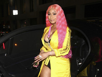 Spomínanej párty sa zúčastnila aj Nicki Minaj. Tú bolo vidno už z diaľky. 