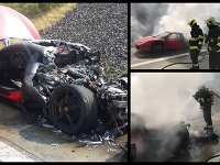 Nehoda na diaľnici v Česku.