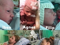 Trojičky Agnes, Iben a Filip Trojičky Agnes, Iben a Filip