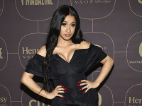 Speváčka a raperka Cardi B. Speváčka a raperka Cardi B.