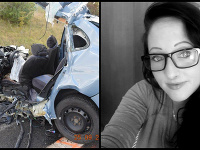 Z auta zostal vrak. Veronika bola na mieste mŕtva. Z auta zostal vrak. Veronika bola na mieste mŕtva.