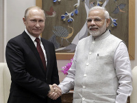 Putin sa stretol s indickým premiérom.