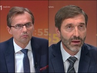 Ľubomír Galko a Juraj Blanár debatovali na RTVS Ľubomír Galko a Juraj Blanár debatovali na RTVS