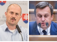 Marian Kotleba a Andrej Danko Marian Kotleba a Andrej Danko