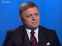 Robert Fico v debate v českej televízii