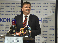 Predseda KDH Alojz Hlina. Predseda KDH Alojz Hlina.