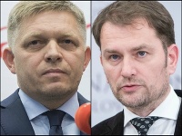 Robert Fico a Igor Matovič Robert Fico a Igor Matovič