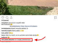 Pod videom sa po chvíli objavil komentár od manželky Roba Jakaba, herečky Aničky Jakab Rakovskej. 