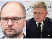 Richard Sulík a Robert Fico. Richard Sulík a Robert Fico.