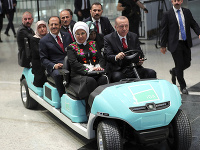Erdogan otvoril nové letisko v Istanbule Erdogan otvoril nové letisko v Istanbule