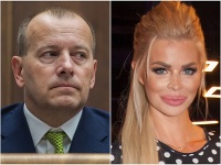 Boris Kollár a Silvia Kucherenko Boris Kollár a Silvia Kucherenko