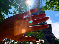 Viktória Hellerová sa na Instagrame pochválila zásnubným prsteňom.