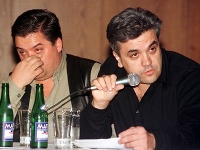 Marian Kočner a Štefan Ágh v čase, keď Kočner s pomocou Čongrádyho ľudí ovládol televíziu Markíza.